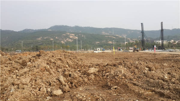 珠海市橫琴新區(qū)——伯牙道開工
